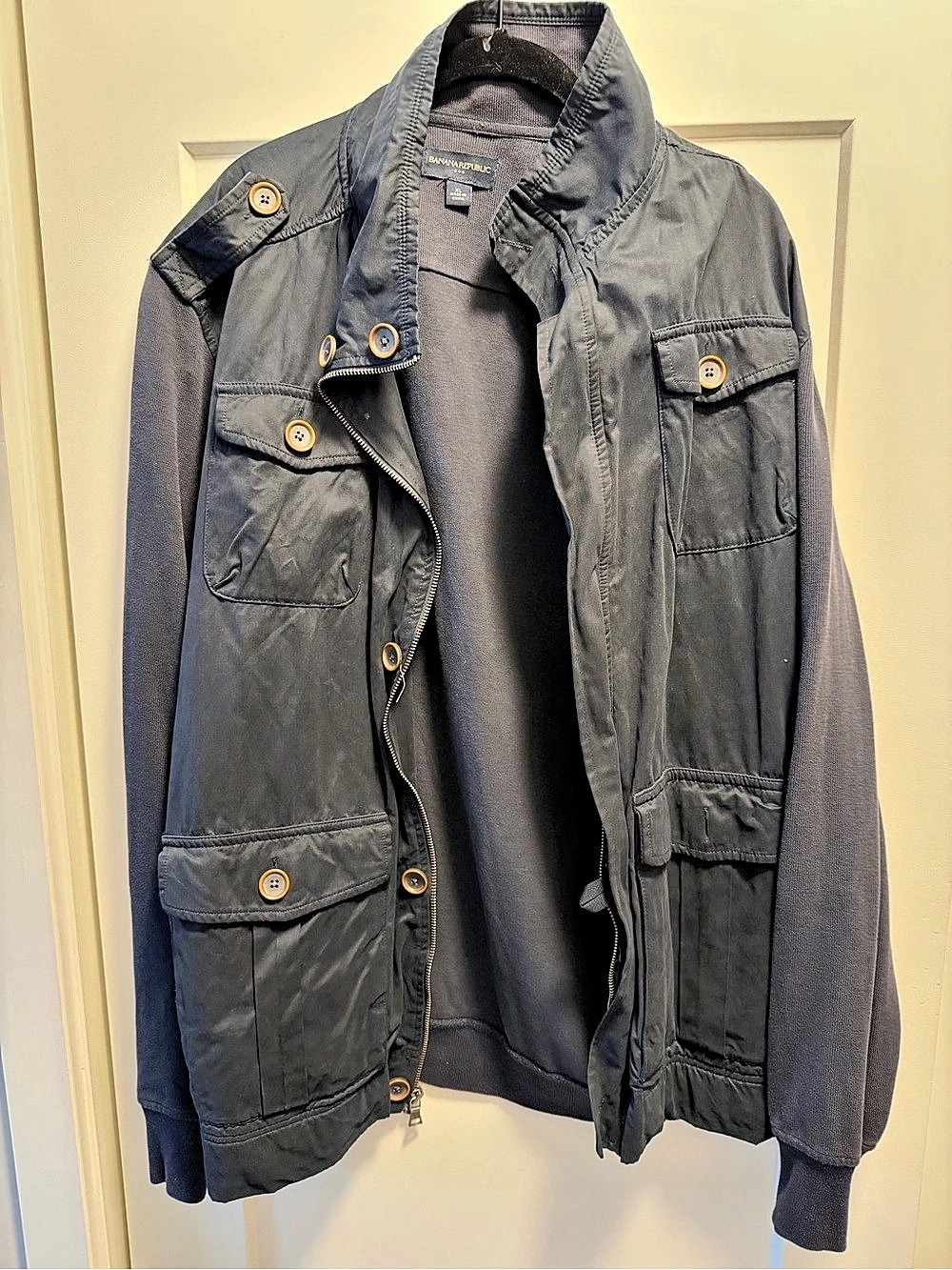 Banana Republic Field Jacket Blue